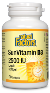 SunVitamin D3 2500 IU