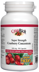 CranRich® 500 mg · Super Strength Cranberry Concentrate