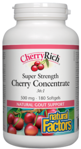 CherryRich® 500 mg · Super Strength Cherry Concentrate