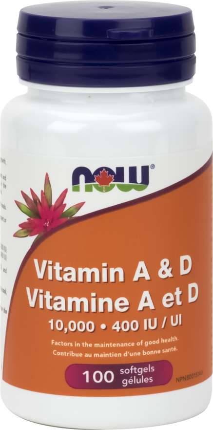 Vitamin A & D 10,000 IU / 400 IU Softgels