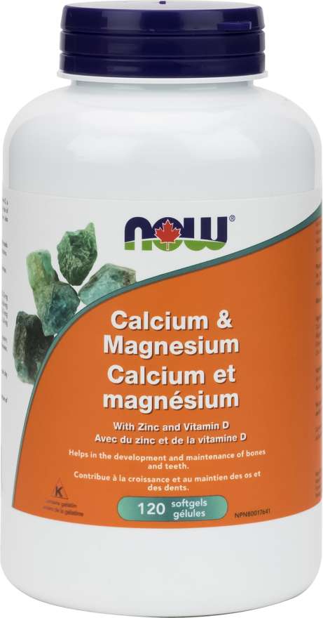 Calcium and Magnesium with Vitamin D and Zinc Softgels