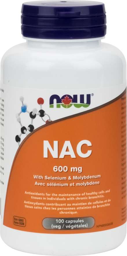 NAC (N-Acetyl Cysteine) 600 mg Veg Capsules