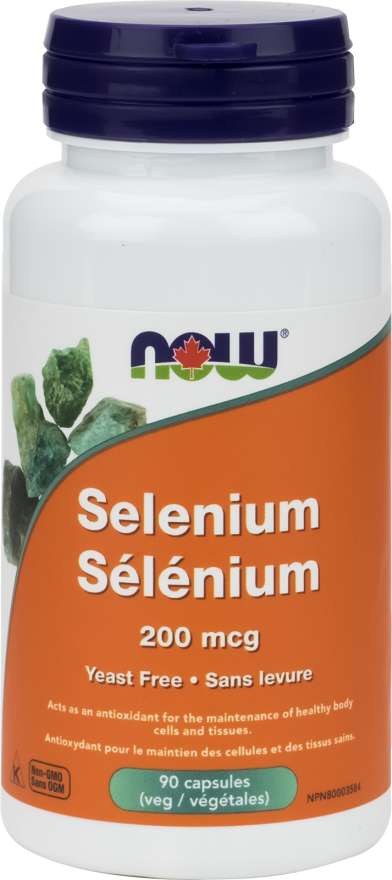 Selenium 200 mcg Yeast Free Veg Capsules