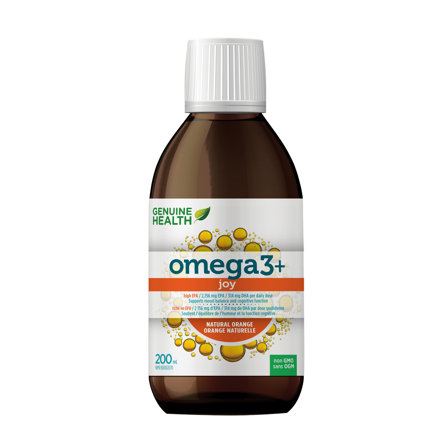 mood enhancing | omega3+ JOY liquid | orange