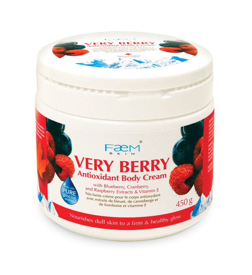 Faem Skin® Very Berry Antioxidant Body Cream 450g