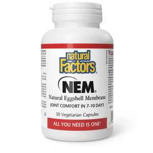 NEM® 500 mg · Natural Eggshell Membrane