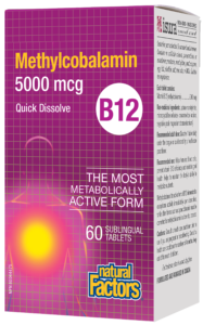 B12 Methylcobalamin 5000 mcg