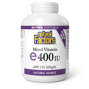 Mixed Vitamin E 400 IU · Natural Source