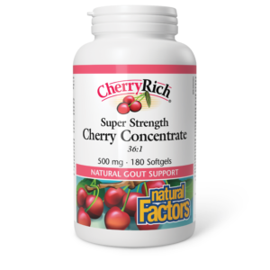 CherryRich® 500 mg · Super Strength Cherry Concentrate